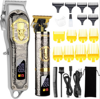 T-Blade Professional Hair Clipper Set with LED Display