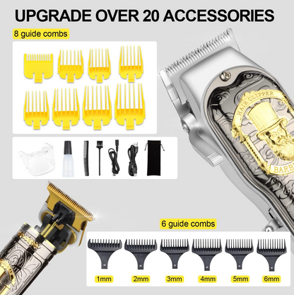 T-Blade Professional Hair Clipper Set with LED Display