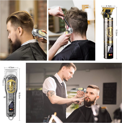 T-Blade Professional Hair Clipper Set with LED Display